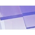 Professional Plastics Clear/Blue PVC Sheet, 0.375 X 48.000 X 96.000 [Each] SPVCCB.375X48.000X96.000